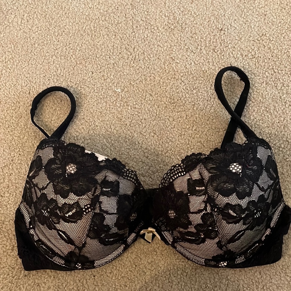Body by Victoria Push-up bra black lace
